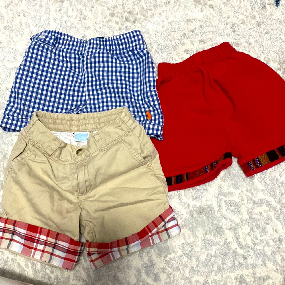 Janie and jack shorts , polo shorts, Guatemala shorts